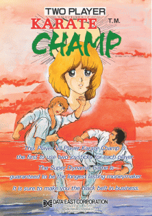 Karate Champ arcade artwork