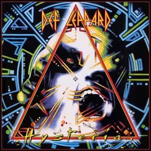 Hysteria by Def Leppard album cover