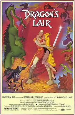 Dragon's Lair arcade artwork